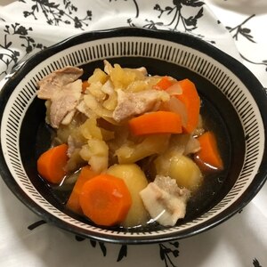 息子も大好き！豚肉のこま切れde我が家の肉じゃが♪